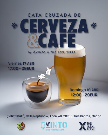 Cata cerveza y café de especialidad - Quinto Café